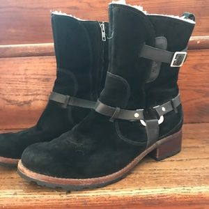 Women black ugg boots